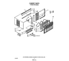 Whirlpool BHAC1000XS0 cabinet diagram