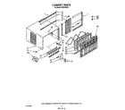 Whirlpool ACM102XX0 cabinet diagram
