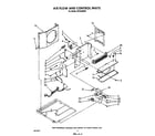 Whirlpool AR1200XW2 air flow and control diagram