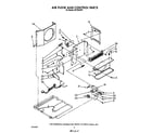 Whirlpool AR1200XW1 air flow and control diagram