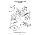 Whirlpool AR1200XW0 air flow and control diagram