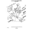 Whirlpool AR0500XW1 air flow and control diagram