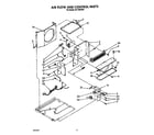 Whirlpool AC1022XW0 airflow and control diagram