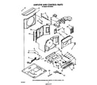 Whirlpool ACQ102XW1 airflow and control diagram