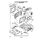 Whirlpool ACQ082XW0 airflow and control diagram