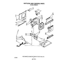 Whirlpool ACM052XW1 air flow and control diagram