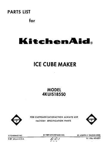 Front cover