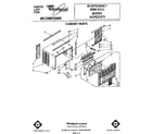 Whirlpool ACP552XT1 cabinet diagram