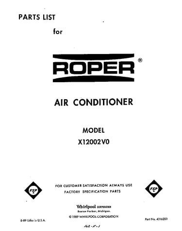 Front cover
