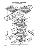 Refrigerator shelf