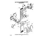 KitchenAid KSRF42DTX20 air flow and reservoir diagram