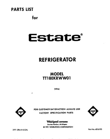 Front cover