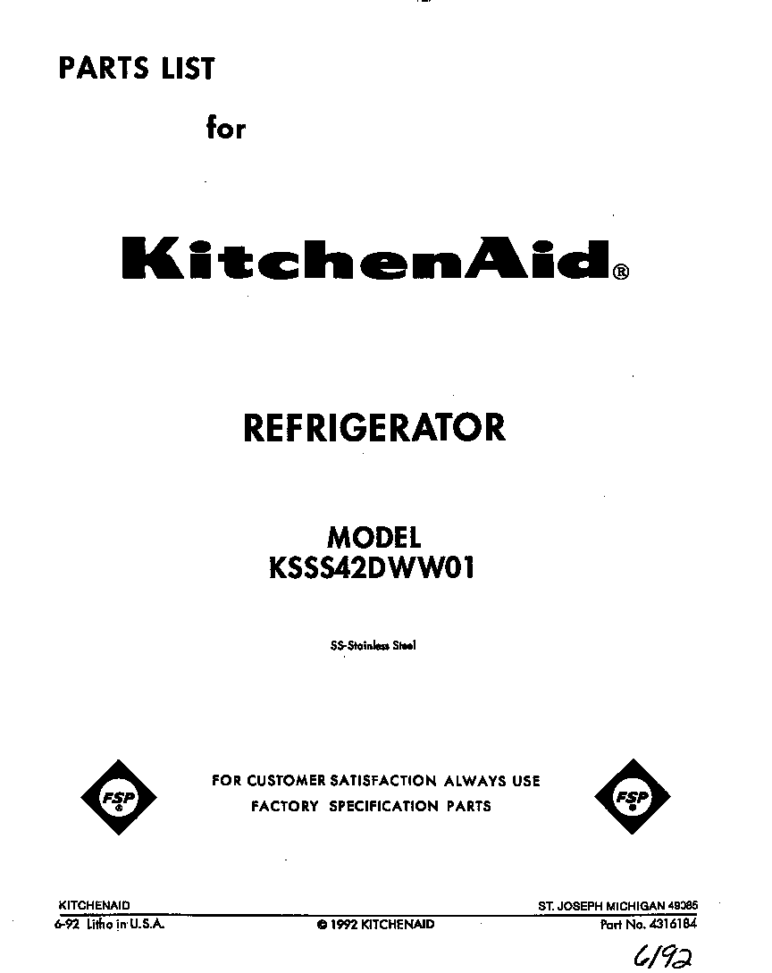 Front cover