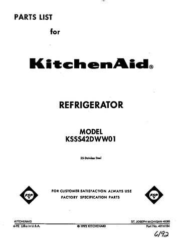 Front cover
