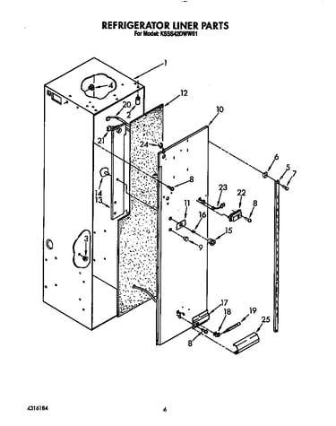 Refrigerator liner
