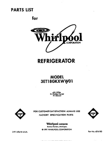 Front cover