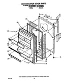 Refrigerator door