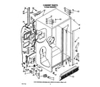 Whirlpool ARG483WP01 cabinet diagram