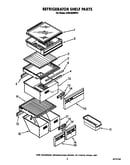 Refrigerator shelf