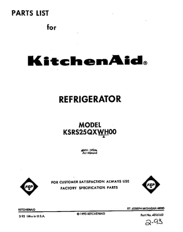 Front cover
