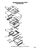 Refrigerator shelf