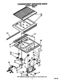Compartment separator