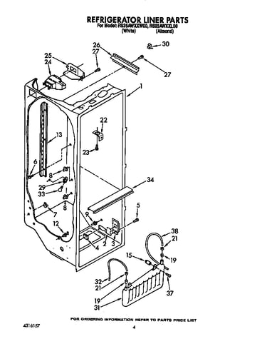 Refrigerator liner