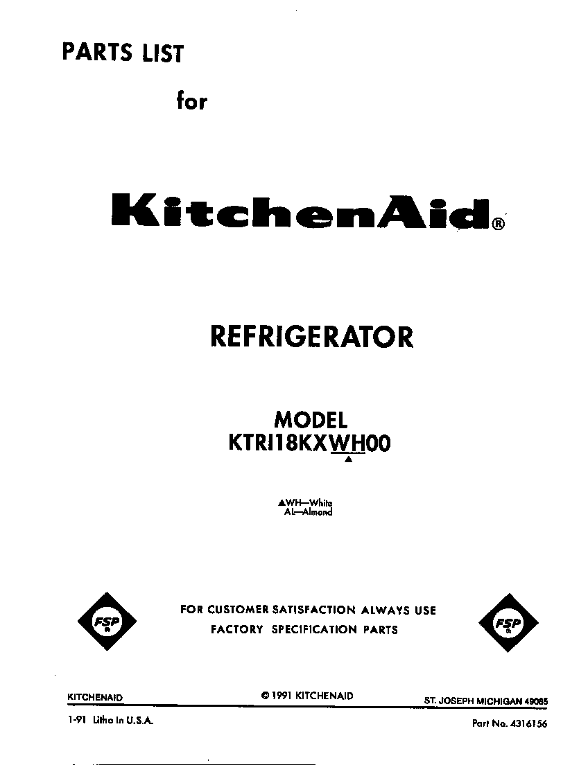 Front cover