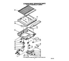 Whirlpool ET14CMYWW00 compartment separator diagram