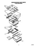 Refrigerator shelf
