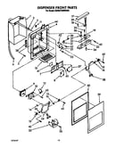 Dispenser front
