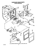 Dispenser front