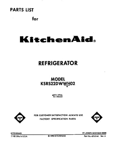 Front cover