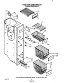 Freezer liner