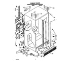 Whirlpool 4ED25DQXVW00 cabinet diagram