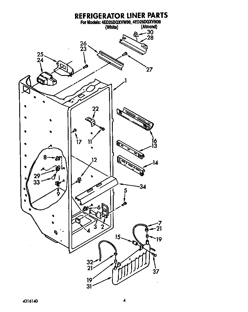 REFRIGERATOR LINER