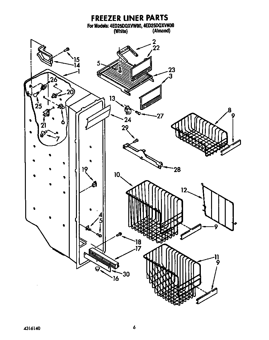 FREEZER LINER