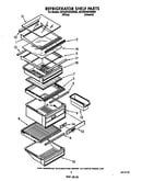 Refrigerator shelf