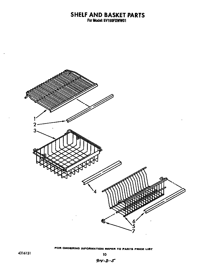 Shelf and basket