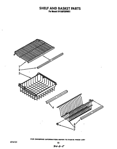 Shelf and basket