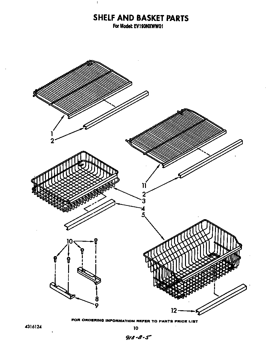 Shelf and basket