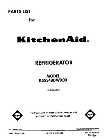Front cover