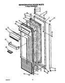 Refrigerator door