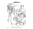 Roper RT18DKYWW01 cabinet diagram