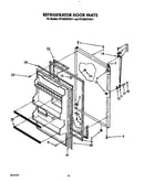 Refrigerator door