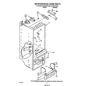 Whirlpool ED22GWXWW00 refrigerator liner diagram
