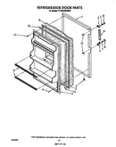 Refrigerator door