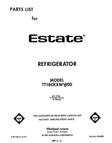 Front cover