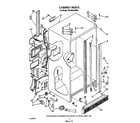 Whirlpool TS22AWXWW00 cabinet diagram