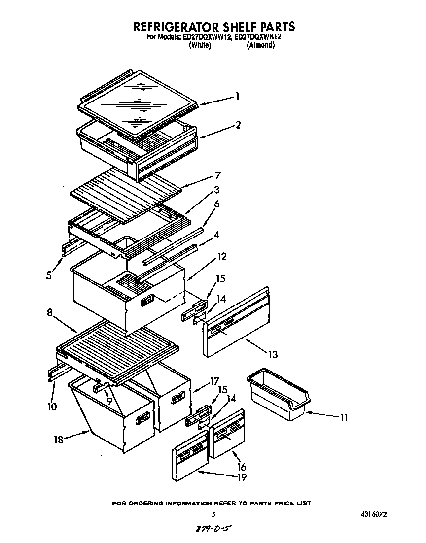 Refrigerator shelf